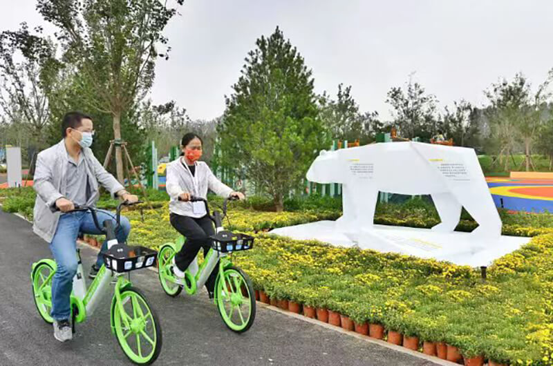 北京市領導調(diào)研永安行入駐的“碳中和”主題公園3